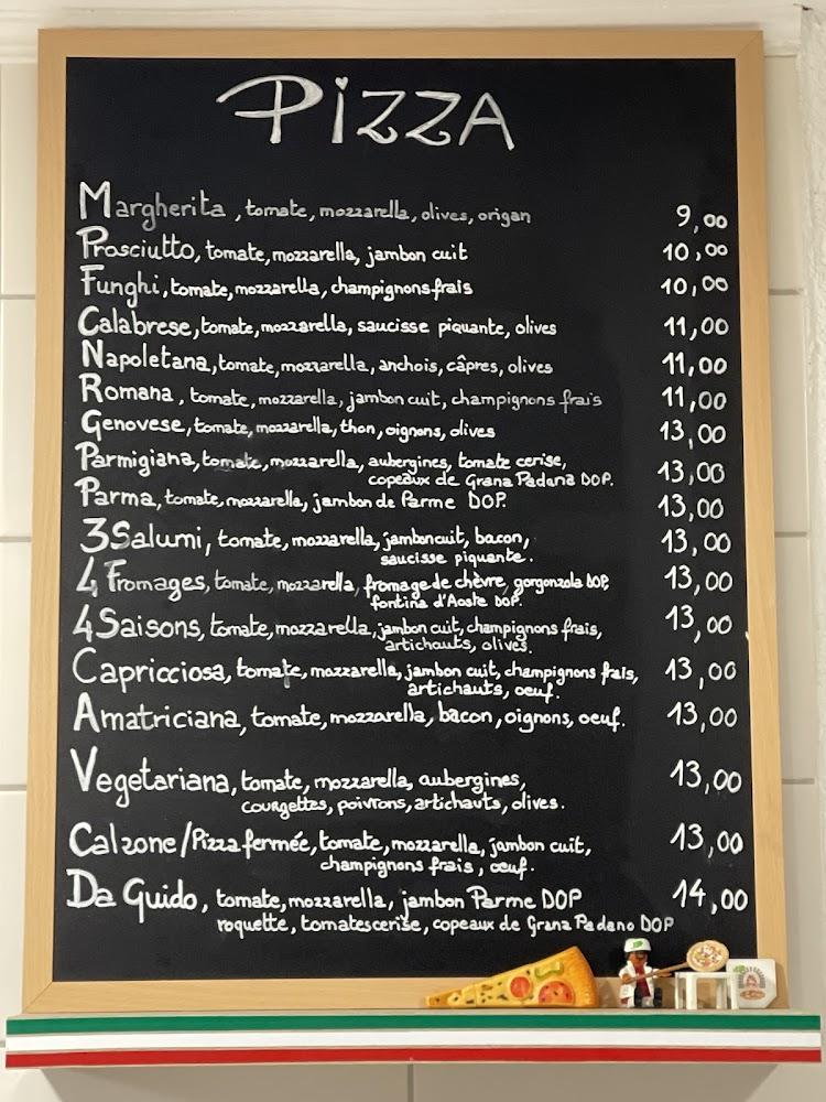 Da Guido Pizza à Emporter - Menu Image 2